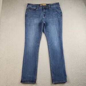 Seven7 Jeans Men 36x34 Straight Leg Blue Denim Classic Slim Fit Stretch Premium